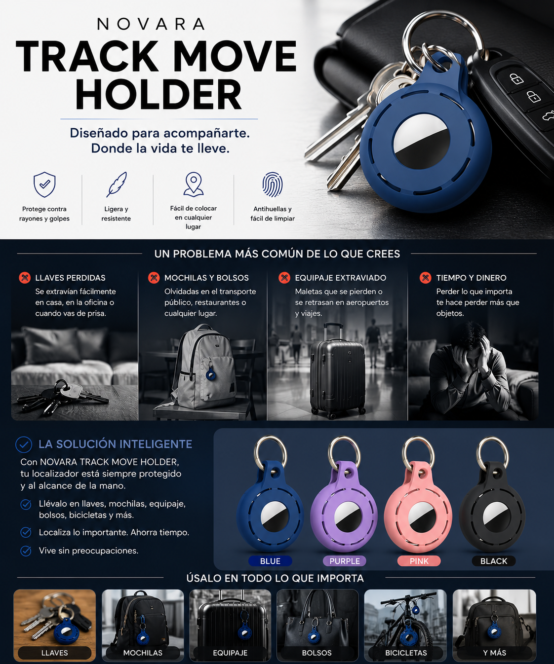 NOVARA Track · Clip Case